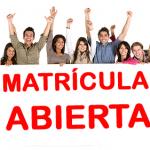 Matricula abierta para clases de inglés